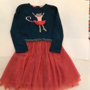 Mini Boden dress 5-6Y